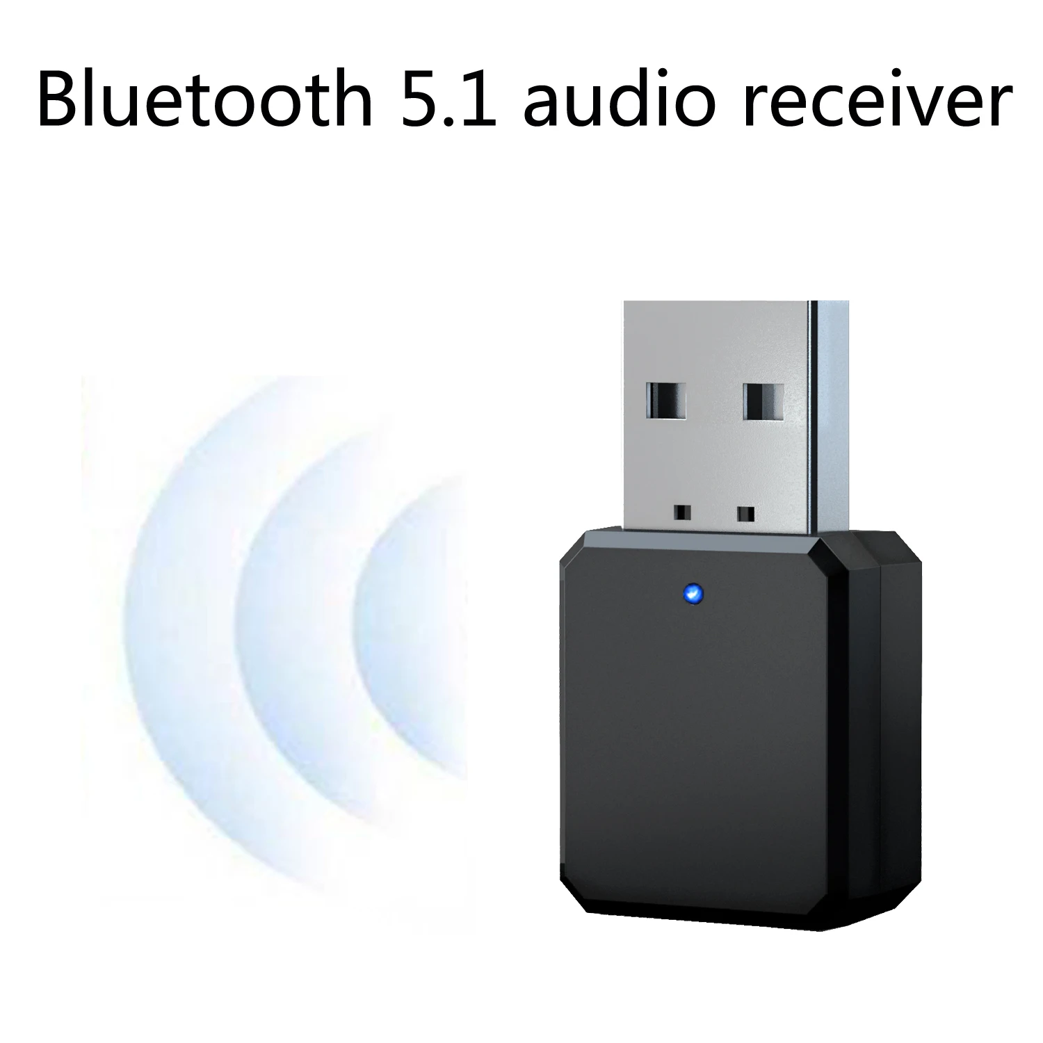 Kit de música inalámbrica para coche, adaptador de receptor de Audio con Bluetooth 5,0, 3,5 Mm, Aux, Usb, estéreo automático para Radio, Mp3 y Pc