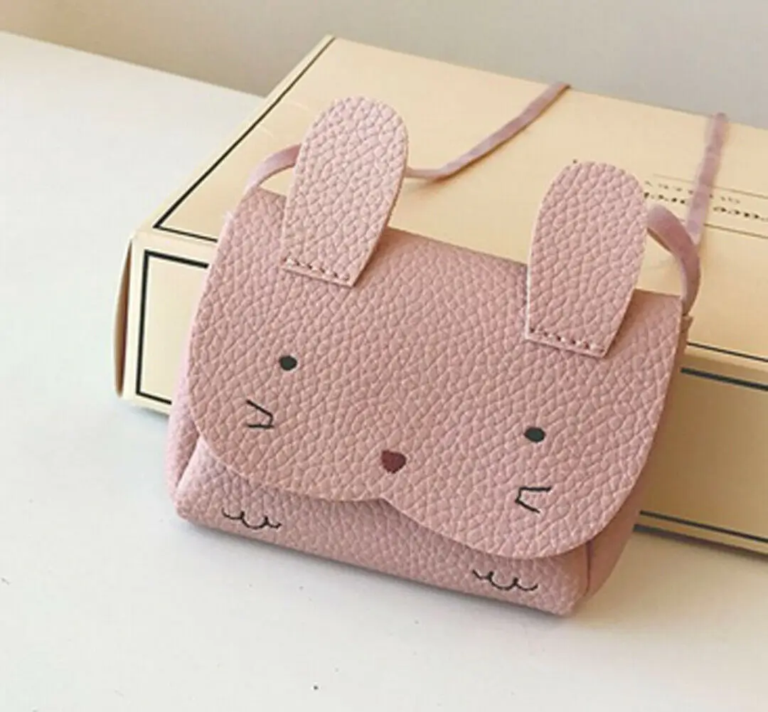 2〜8歳の女の子向けのプリンセススタイルのハンドバッグ,動物をモチーフにしたショルダーストラップ