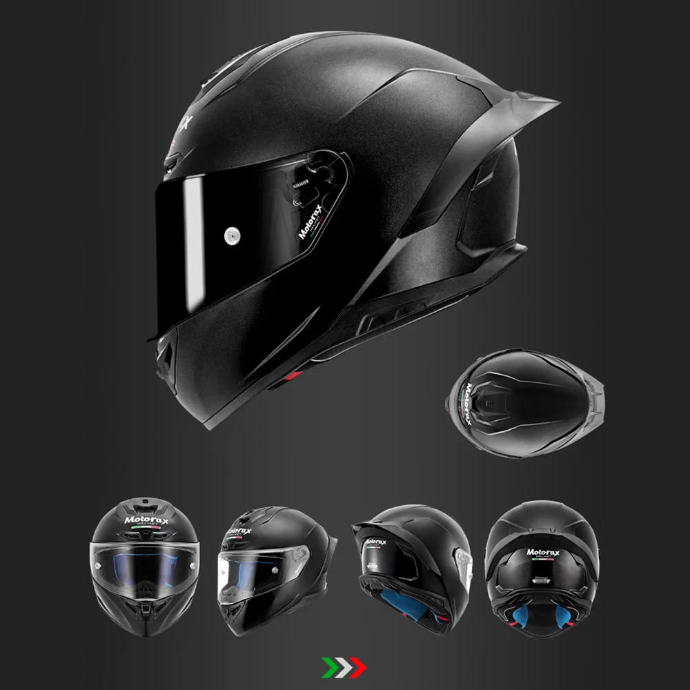 MOTORAX รถจักรยานยนต์การรับรอง DOT Casco Moto Motocross Racing Four Seasons Casque Moto Off-Road หมวกกันน็อก Casco