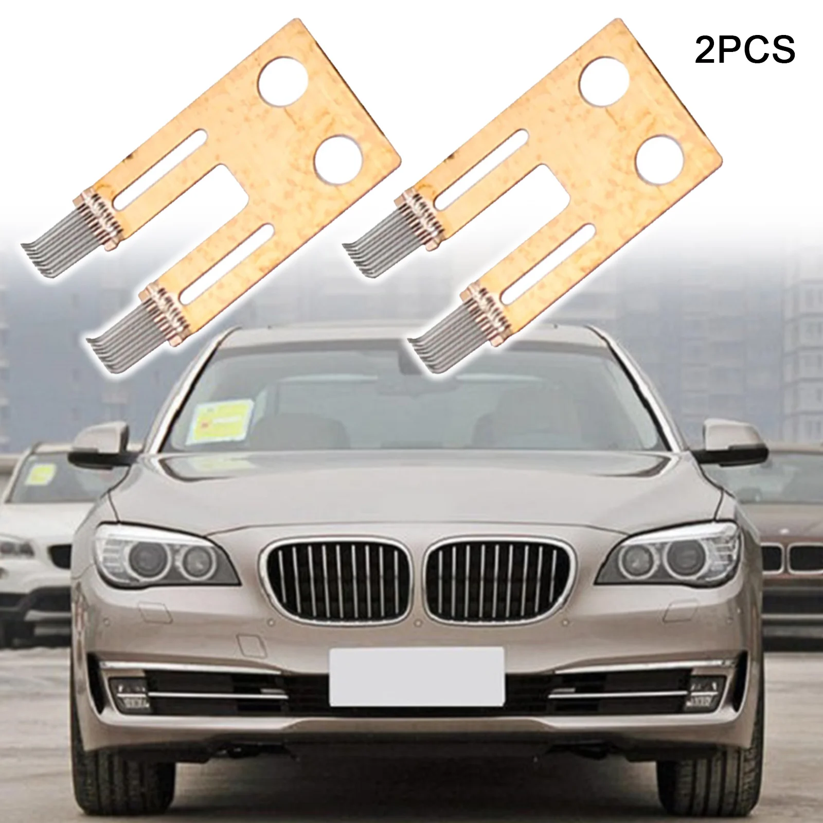 

2PCS Car Steering Column Switch Angle Sensor Contact Brush Repair Kit For BMW E65 E66 E60 730 740 530 7 Series Car Accessories