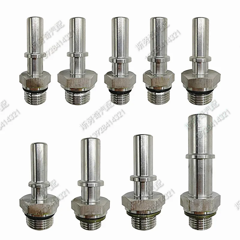 9.89mm 11.8 15.82 universal general Fuel line quick connector male connector connect pipe with 10mm inner diameter 2pcs a lot