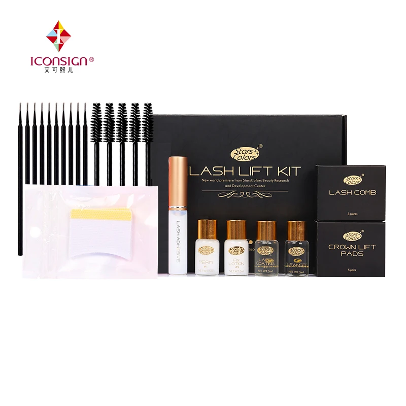 

15 Sets/Lot Fast Perm Eyelash Kit Lashes Lift Cilia Lifting Growth Treatments Brushes Coating Beauty Tools