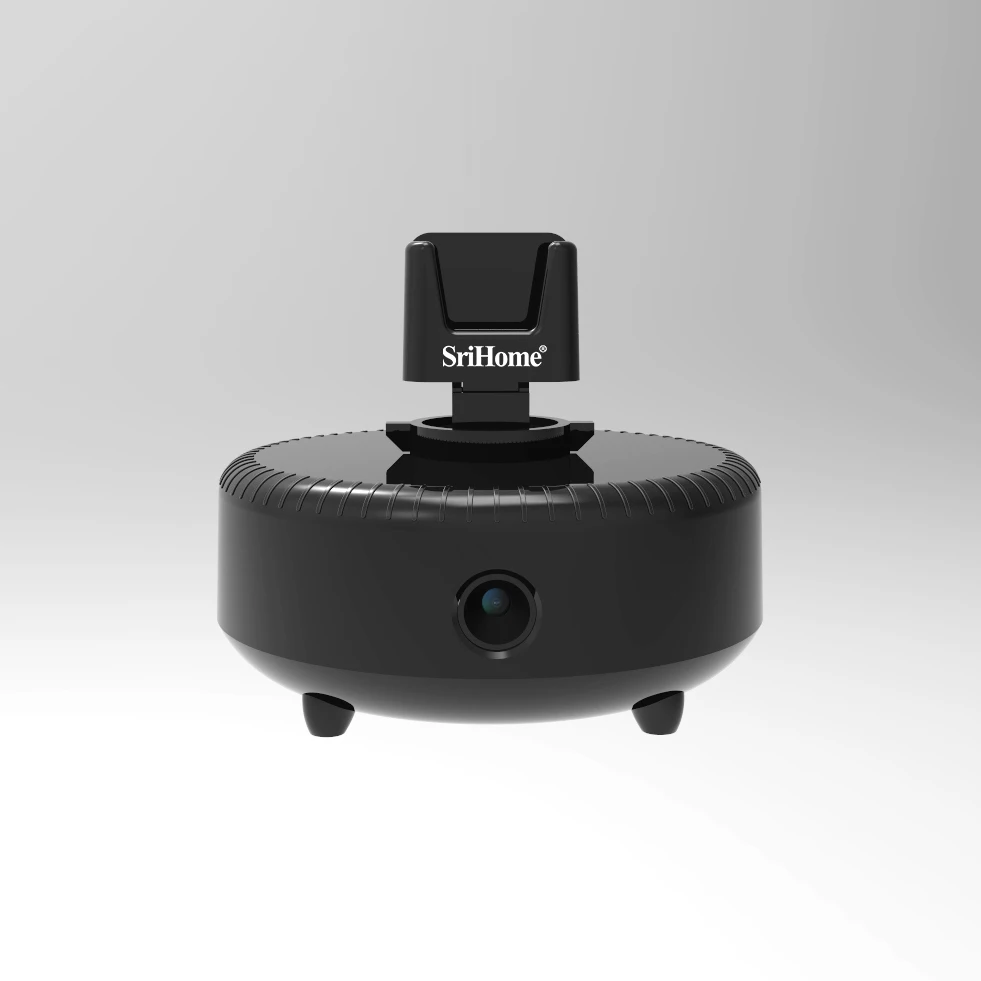 Sirihome SH007 حامل هاتف محمول للتتبع التلقائي يدور 360 درجة لمؤتمر التدريس عبر الإنترنت كاميرا رقمية للوجه بالذكاء الاصطناعي #4