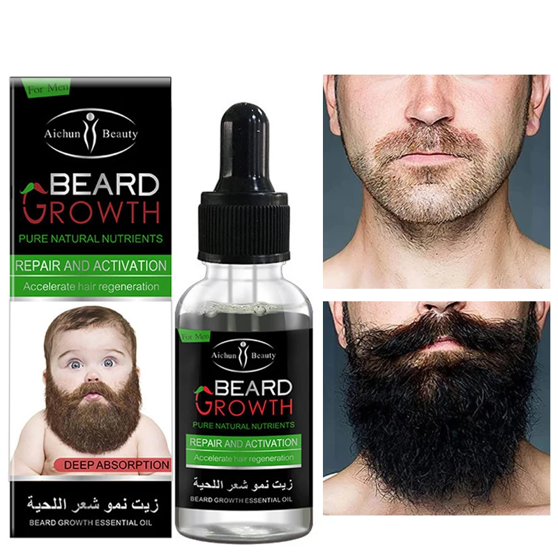 Aceite para el cuidado de la barba, vitamina E, previene la pérdida de cabello, nutre profundamente, promueve el crecimiento de la barba, protege