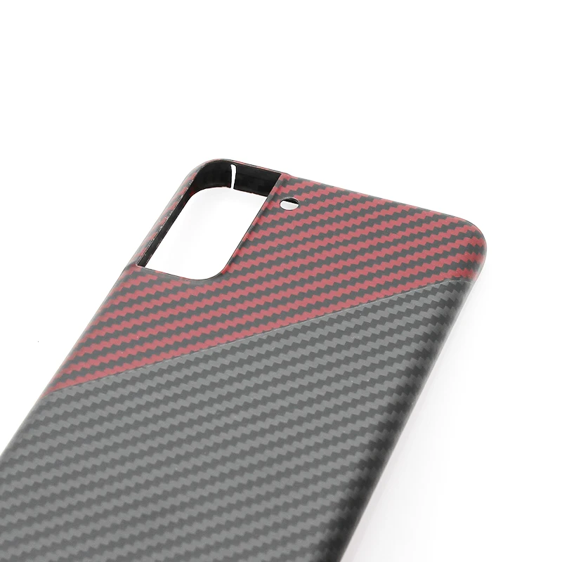 iStore Carbon fiber case for Samsung galaxy S21 S21Plus S21Ultra 5G light Thin High-strength protective shell Aramid case