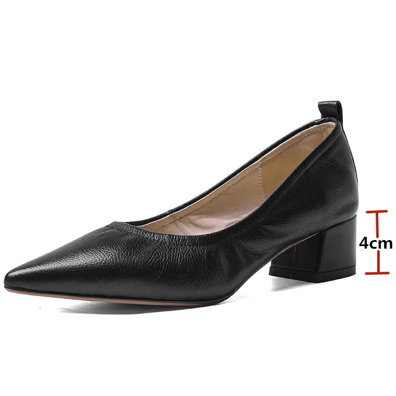 FEDONAS Genuine Leather Shoes For Women High Heeled 2025 Spring Autumn Newest Pumps Wedding Party Shoes Woman Office Pumps