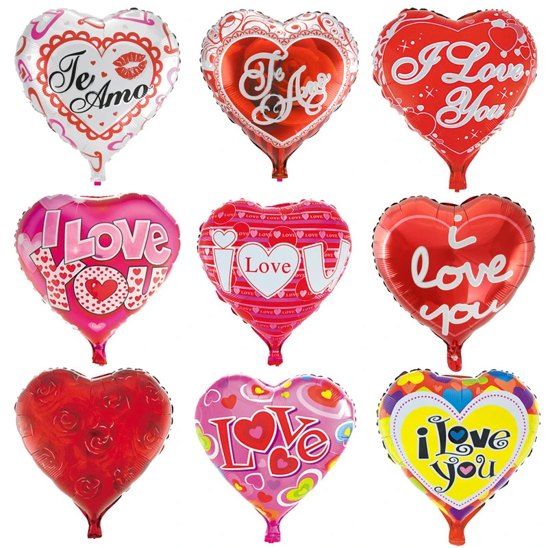 

1pc 18inch Love Aluminum Balloon Birthday Party Decorations Adult Rose Gold Wedding Balloons Aniversario Ballons Anniversaire