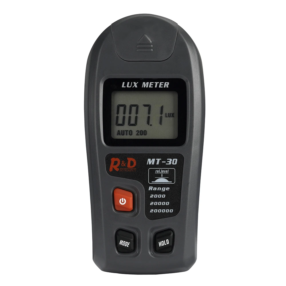 MT-30 Digital Lux Meter 200000 LCD Electronic Photometer Pocket Mini Light Sensor Luminometer Measure Tester Illuminometer