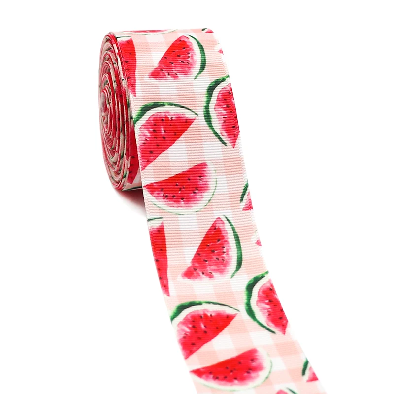 10 Yards 1,5" 38MM Frucht-Ananas-Printed-Kordelband für Haaraccessoires, DIY-Bastelbedarf, Nähen, Handarbeit Y2021051301 – Detail 12