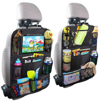 Child Car Seat Storage Kick - proof Back Cover Touch Screen Storage Bag Car Seat Cushion Baby Car Accessories Trim Drop-shipping