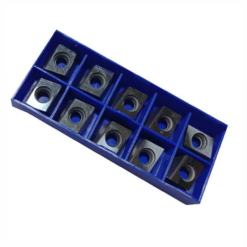 10ชิ้น SPE55R04 / SPE55R02 / SPE55R03 YD201 YC30S CNC indexable คาร์ไบด์แทรกข้าวโพดดอกกัดแผ่นคาร์บอน Tips