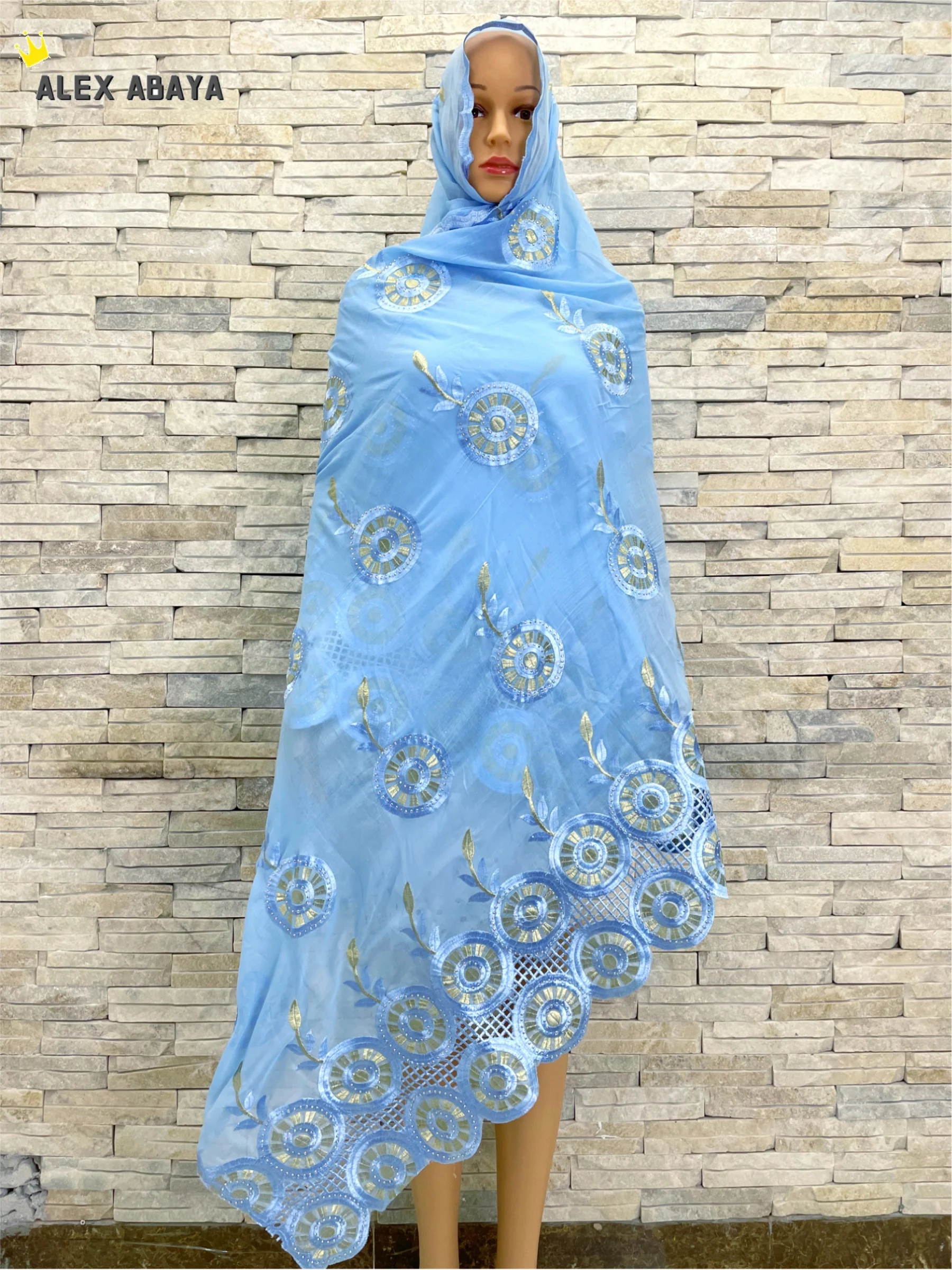 African Islamic Hijab for Women, Muslim, Ramadan, Cotton Hijabs, Pashmina, Extremely Soft Turban, Women Wraps Scarf, New, 2022