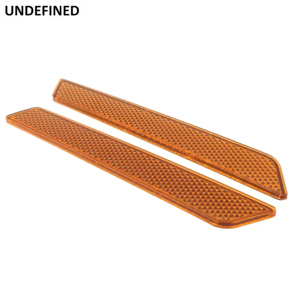 Motorcycle Reflector Stickers Saddlebag Guard Latch Cover For Harley Touring Road Glide Road King Street Glide FLT 2014-2021 up