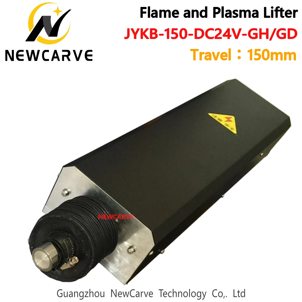 

Flame Plasma 150mm Lifter JYKB-150-DC24V GH/GD Travel 1250mm/min For THC Z-axis With Standard Clamp NEWCARVE