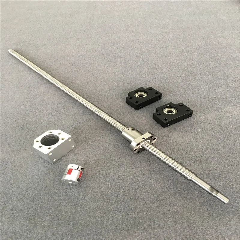 SBR 20 Linear Guide Rail  6 Set SBR 20 - 300/700/1100mm + Ballscrew Set RM2005 SFU2005 - 350/750/1150mm + BK/BF15 CNC Parts