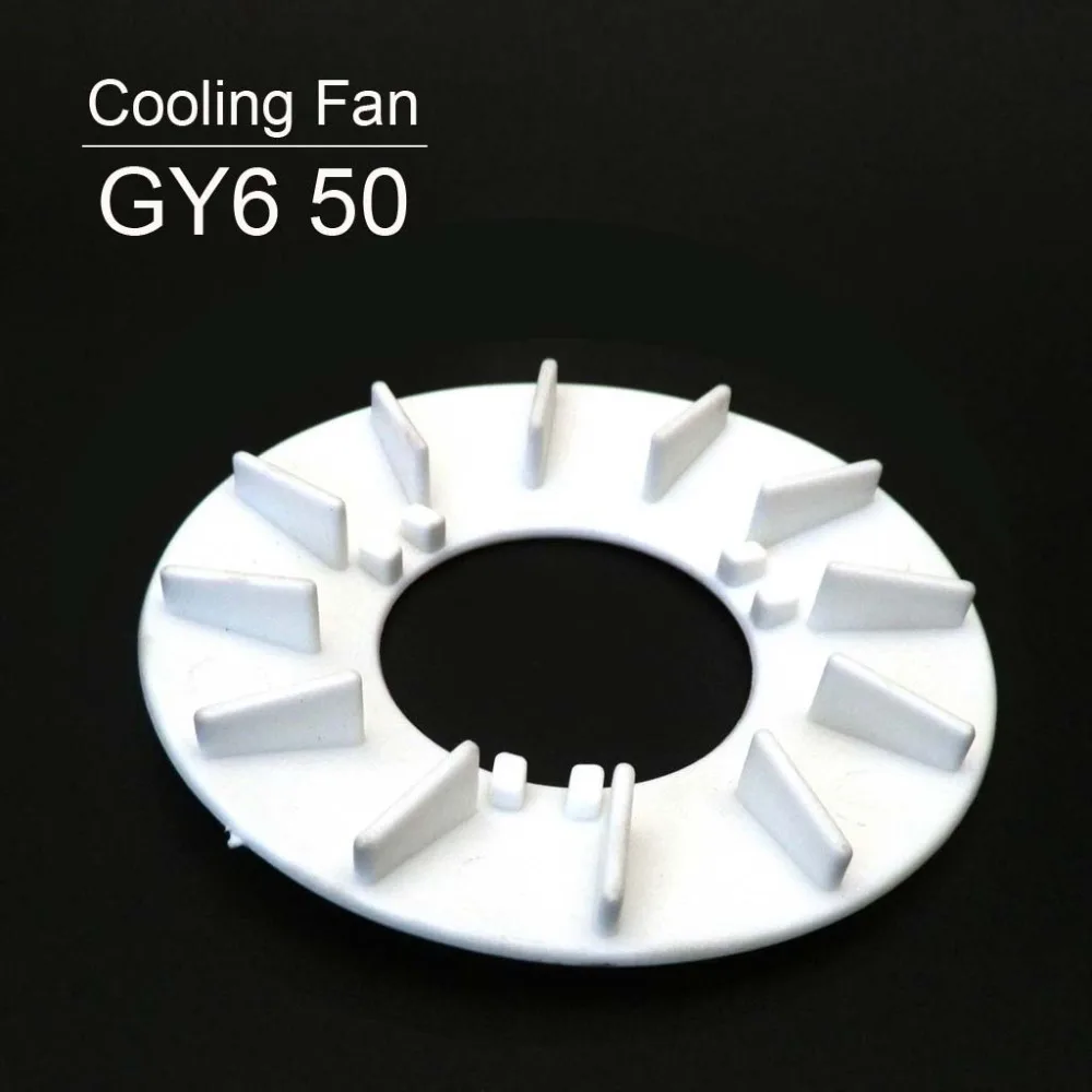 Plastic Variator Belt Cooling Fan For GY6 50 4T 4 Stroke 50cc 139qmb Taotao Sunl Roketa Scooter Moped Part