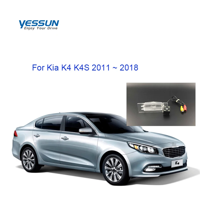 Rear View Camera For Kia K4 K4S 2011~2018 CCD vehical backup HD Nightvison license plate camera Kits