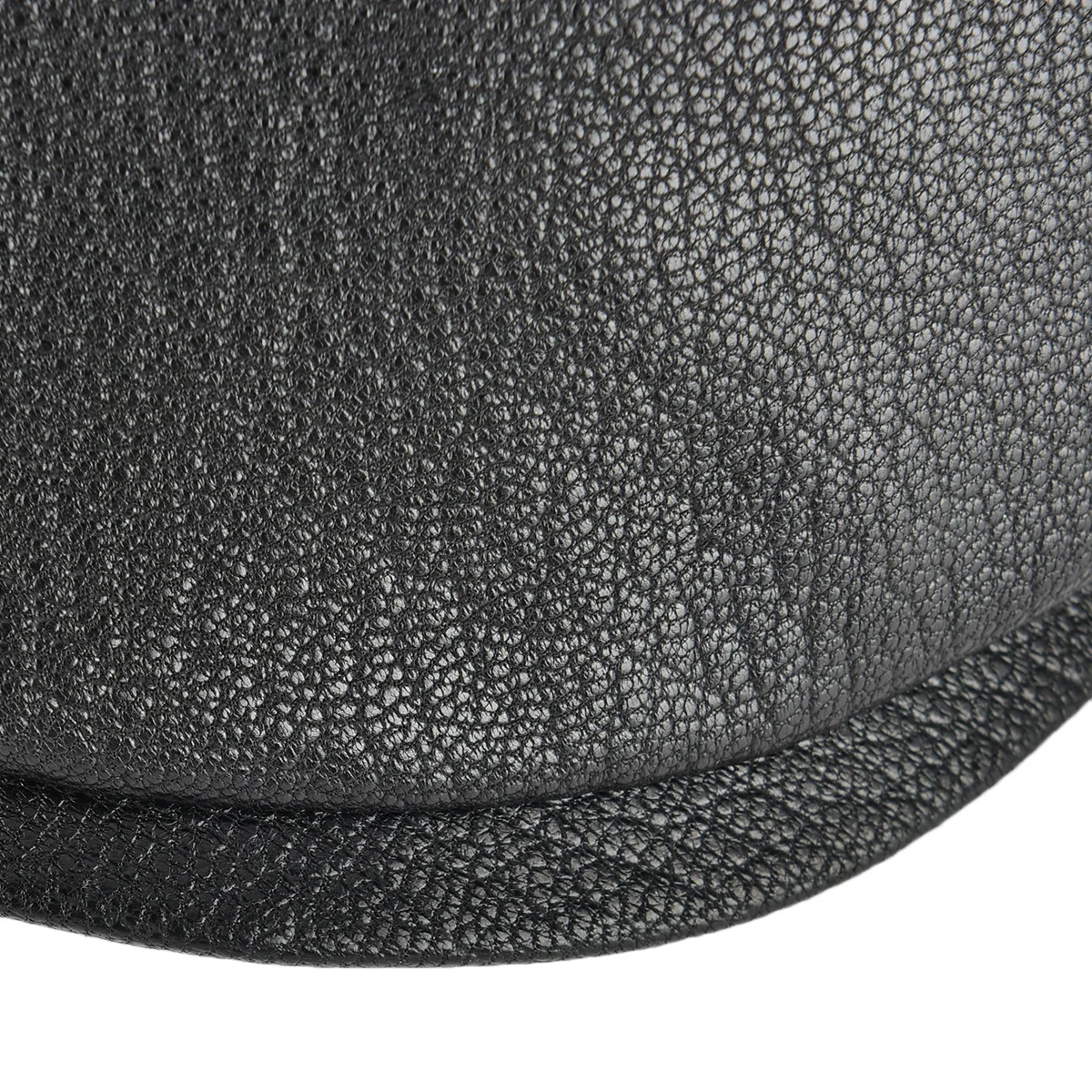 VOBOOM Leather Flat Cap Men Fall Winter Cabbies Hat Brown Black Ivy Caps Soft Smooth Textured Golf Hats 154