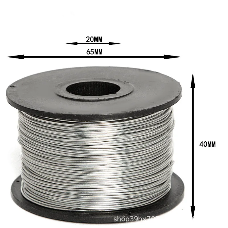 110Meter 0.8mm Cable optical cable For hanging machine galvanized steel iron wire automatic rebar tying machine special binding