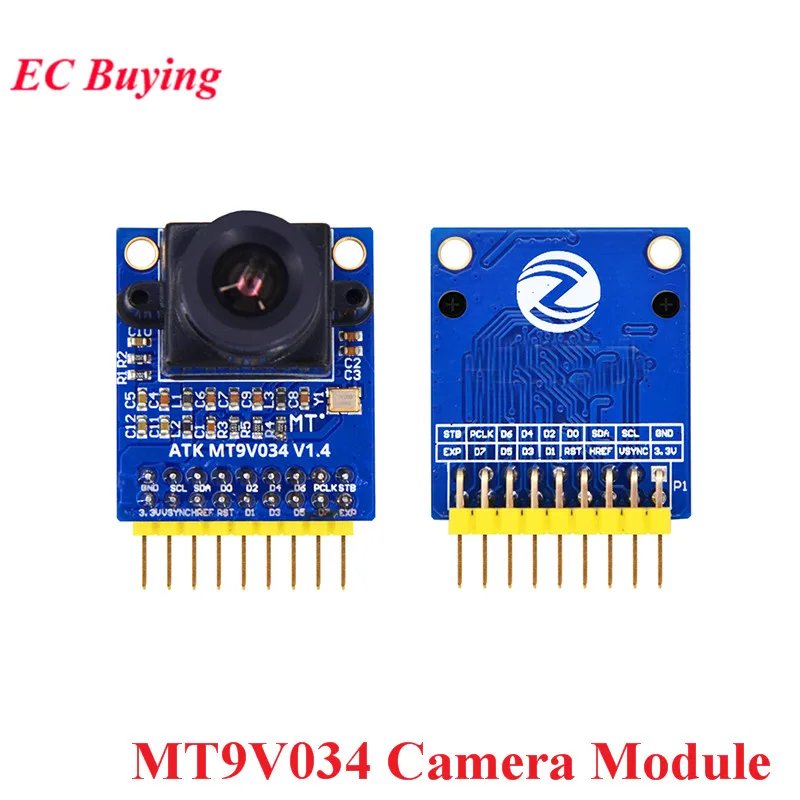 MT9V034 Camera Module 36W Global Exposure Support Monochrome Camera 752*480 1/3 Inch Dual Register Mode