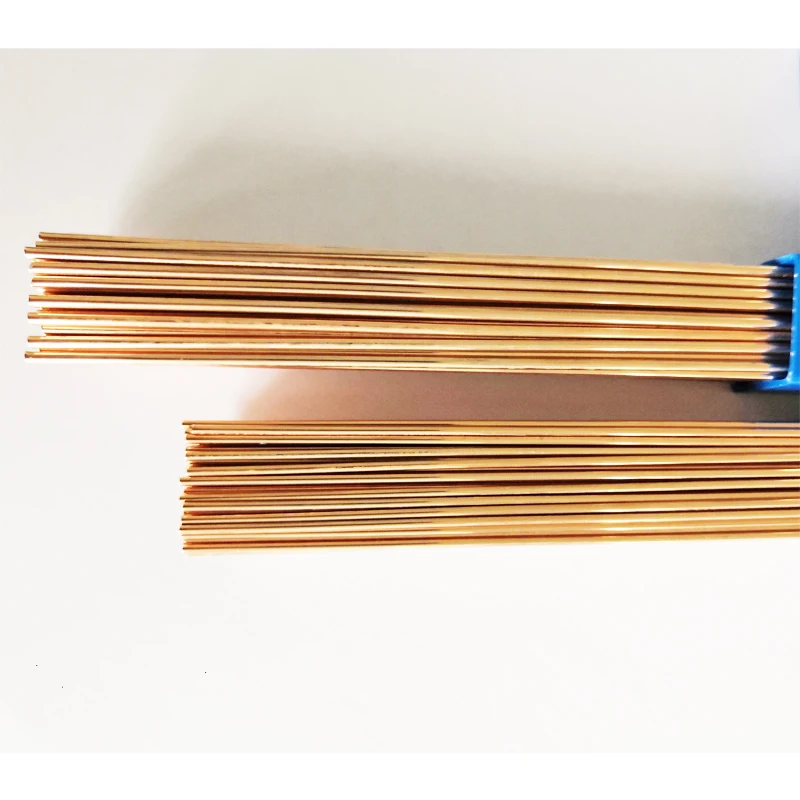 5/10/20Pcs 500mm Brass Welding Rod Phosphorus Copper Electrode Welding Wire Soldering Rod No Need Solder Powder Welding Rods