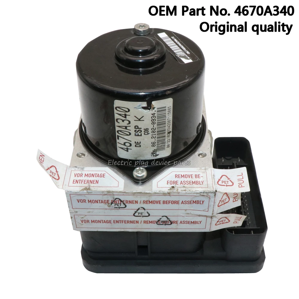 OEM 4670A340 ABS Pump ESP ECU Module for Mitsubishi Outlander for Citroen C-Crosser Peugeot 4007