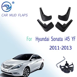 Styled Molded Car Mud Flaps For Hyundai Sonata i45 YF 2011 2012 2013 Mudflaps Splash Guards Flap Mudguards Car Styling