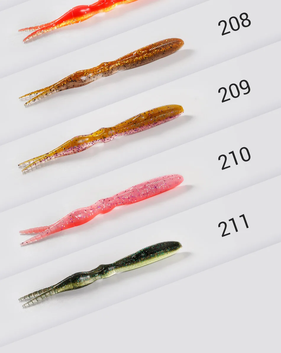 NOEBY Chunk Jig Trailer Silicone Soft Bait 14cm 11.5g Worm Artificial Swimbait Soft Lures for Bass Pike Fishing Tackle Baits
