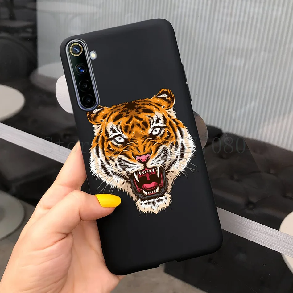 Dragon King Soft Silicone Phone Case For OPPO Realme 5 5i 5s 5 Pro 6 6i 6 Pro 7 7 Pro 7i AnimalBack Cover For Realme 6 Pro 7 Pro