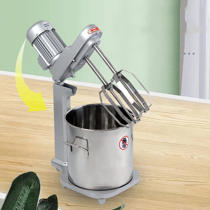 15L JD-15 small commercial electric double shaft egg beater cake mixer desktop baking cream egg beater