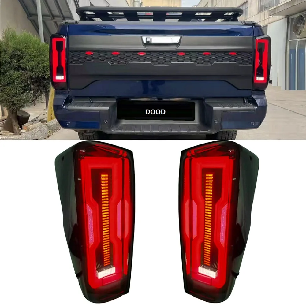 2021 2022 D-max Led Lights Fit for Isuzu Dmax D-max 2023 Rear Lights Tail lamps Lamps Turn Signal Brake light Auto Accessories