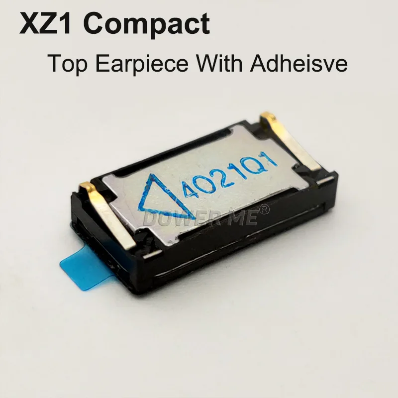 Aocarmo Top Earpiece Ear Speaker With Adhesive Bottom Loudspeaker Buzzer Ringer Assembly For Sony Xperia XZ1 Compact XZ1c G8441