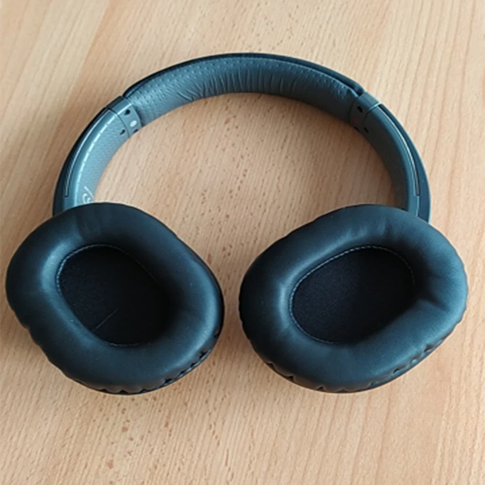 KQTFT 1 زوج من الجلود المخملية استبدال منصات الأذن لسوني mdr-zx770bn سماعة الأذن غطاء وسادة أكواب