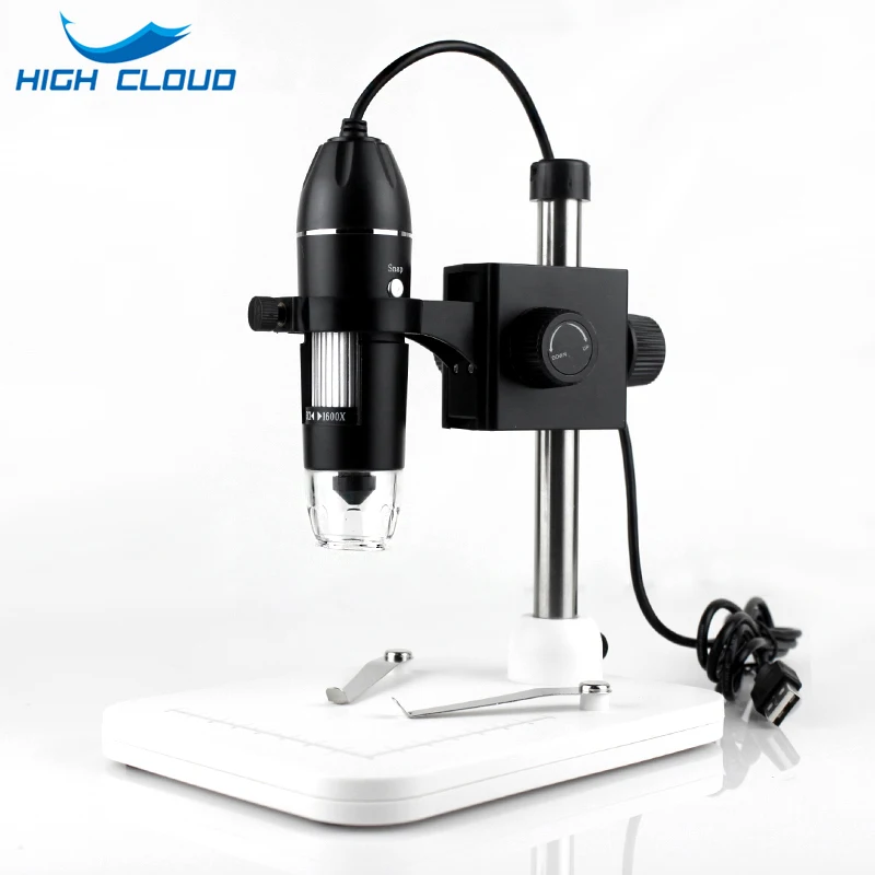 1600X 1000X USB Microscope Handheld Portable Digital Microscope USB Interface Electron Microscopes Zoom Magnifier Endoscope