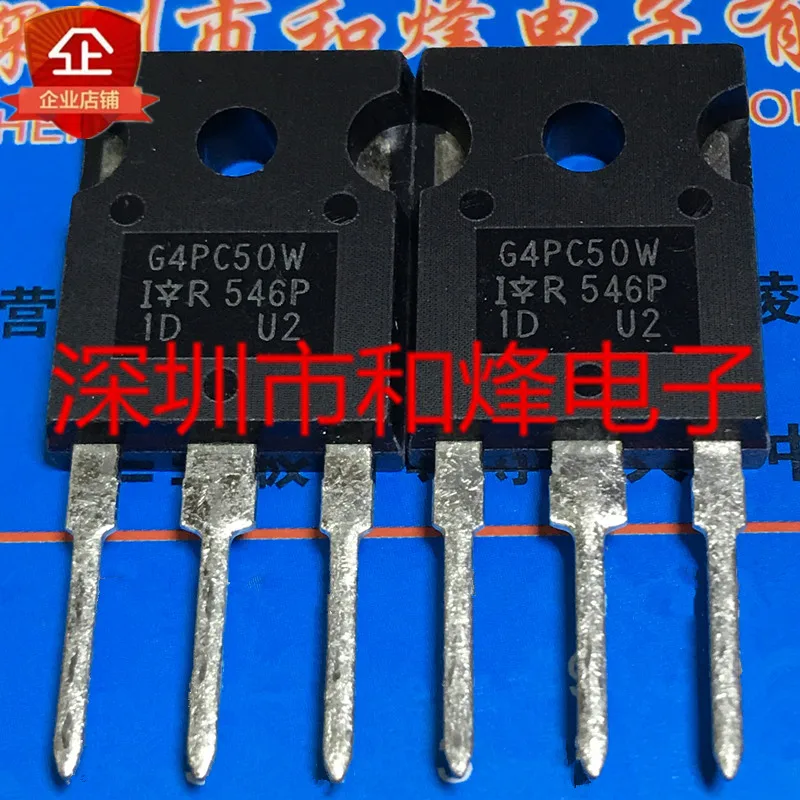 (5 Pieces) G4PC50W IRG4PC50W TO-247 / H30R1353 IHW30N135R3 1350V 30A / IRFP3006 / APT50GT60BRG 600V 110A TO-247