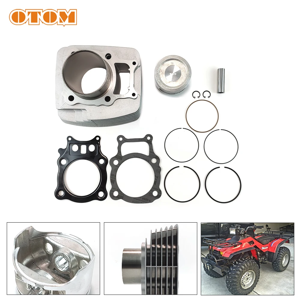 

OTOM Motorcycle 78mm TRX350 Cylinder Kit Engine Piston Ring STD Gasket 12100-HN5-670 For HONDA RANCHER 350 2X4 ES 4X4 Accessory