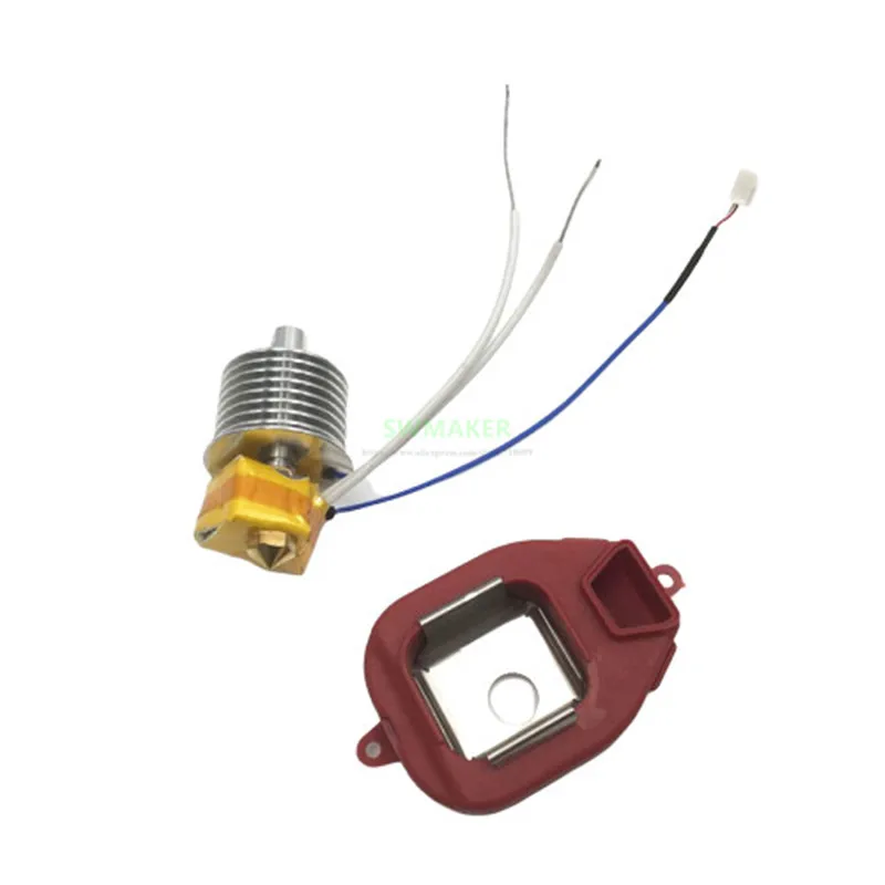 Hoge Temperatuur Versie Flashforge Guider 2S 3D Printer Extruder Hot End Montage Kit Guider 2/2S Warmte sink Hotend Set 1.75 Mm