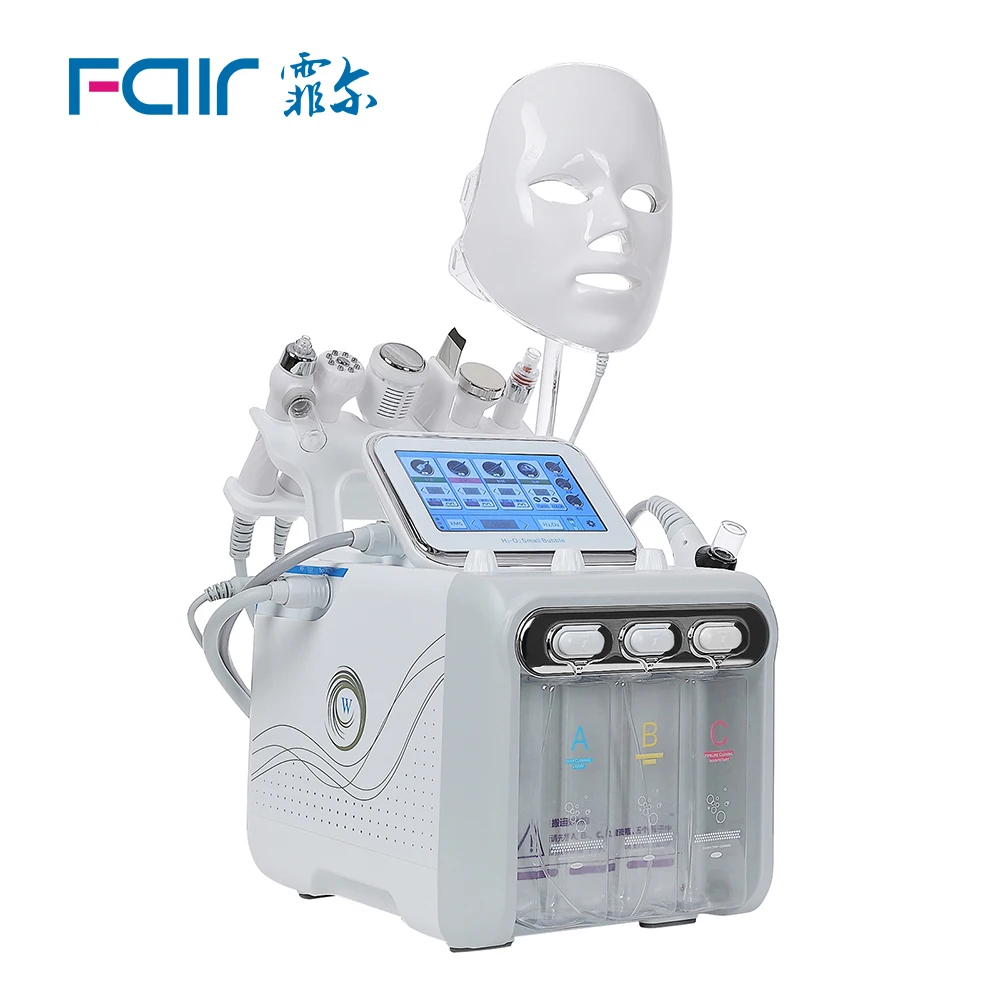 

FAIR Upgraded 7 in1 H2-O2 Hydro Dermabrasion skin lifting Spa Facial Hydro Facial Microdermabrasion Machine Water Dermabrasion