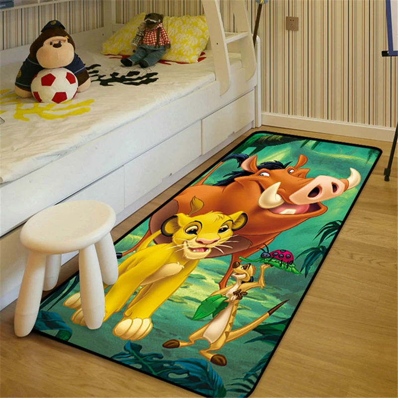 Floor Stage for Wedding Rug Lion Play Mat  Washable Carpet Rug for Living Room Floor Rug for Parlor Mat Bedroom Huge Baby Mat