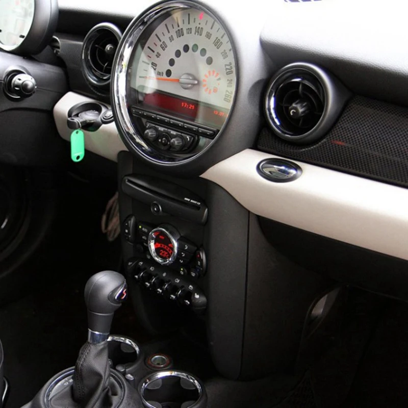 Telaio per Fascia per lettore DVD per autoradio 2 Din per-bmw Mini Cooper R55 R56 R57 Kit di installazione del pannello di rivestimento