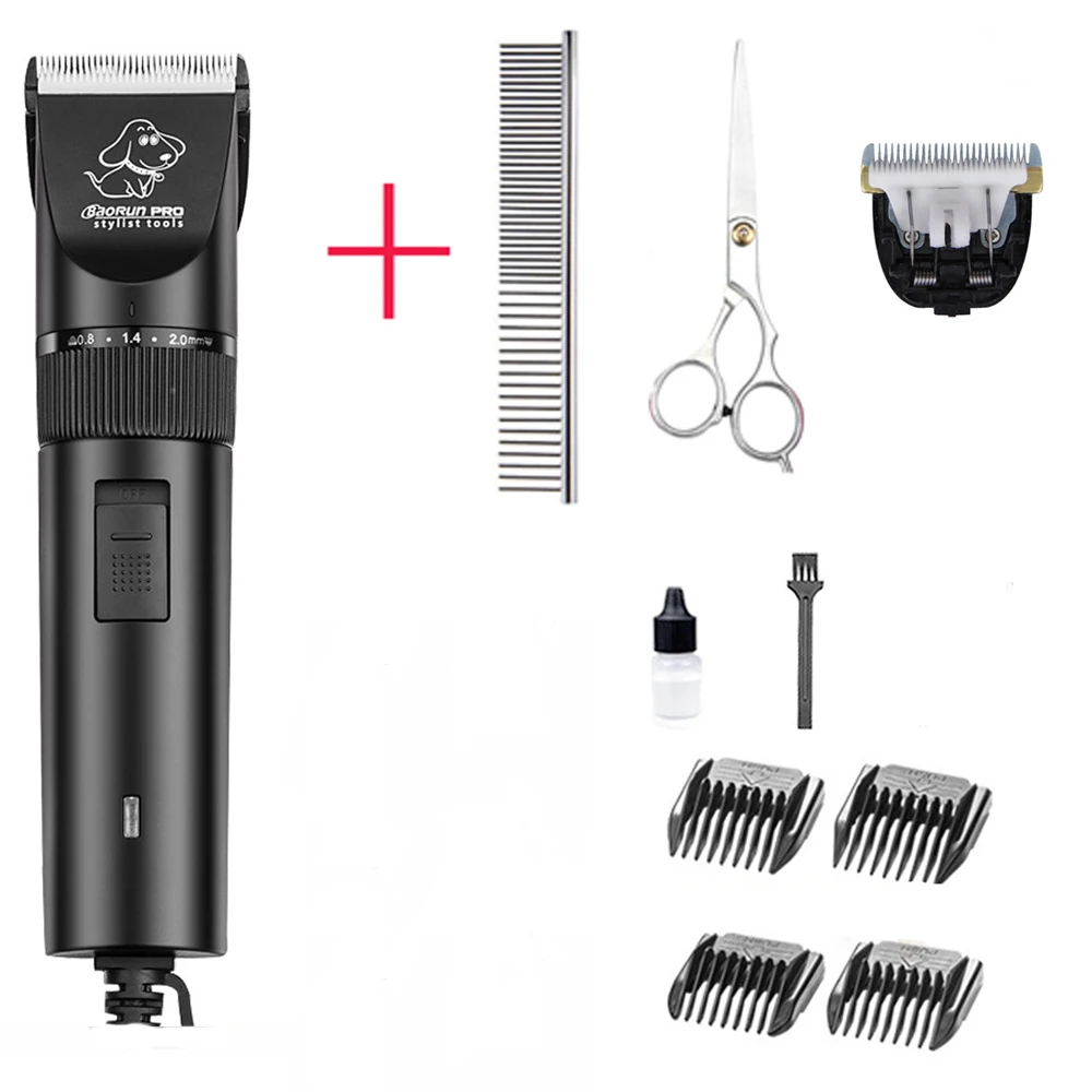 2019 20W High Power Professional Pet Hair Trimmer Grooming Pets Animals Cat High Quality Clipper Pets Haircut Shaver Machine