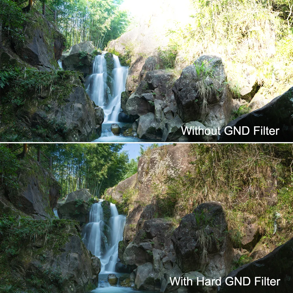 GiAi-filtro ND de densidad neutra, lente de cámara GND 0,9, 1,2, 100x150mm, 150x170mm, poco Color