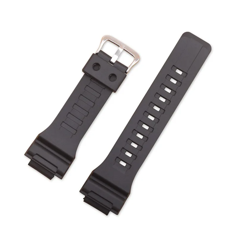 Watch Band for Casio Rubber Strap AQ-S810W SGW MRW-200H  AE AEQ W-S200H 18mm Convex Strap