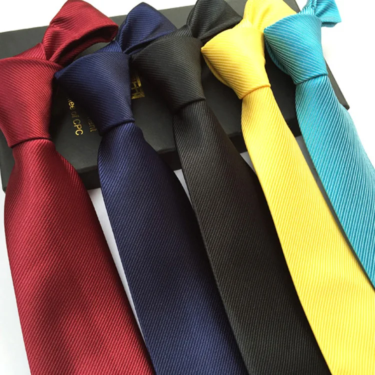 

Pure Color design 8CM Men's Ties for Business Party Wedding Event Necktie for Men Christmas Gift