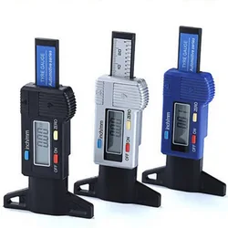 Digital Depth Gauge Caliper Tread Depth Gauge LCD Tyre Tread Gauge for Car Tire 0-25mm Measurer Tool Caliper