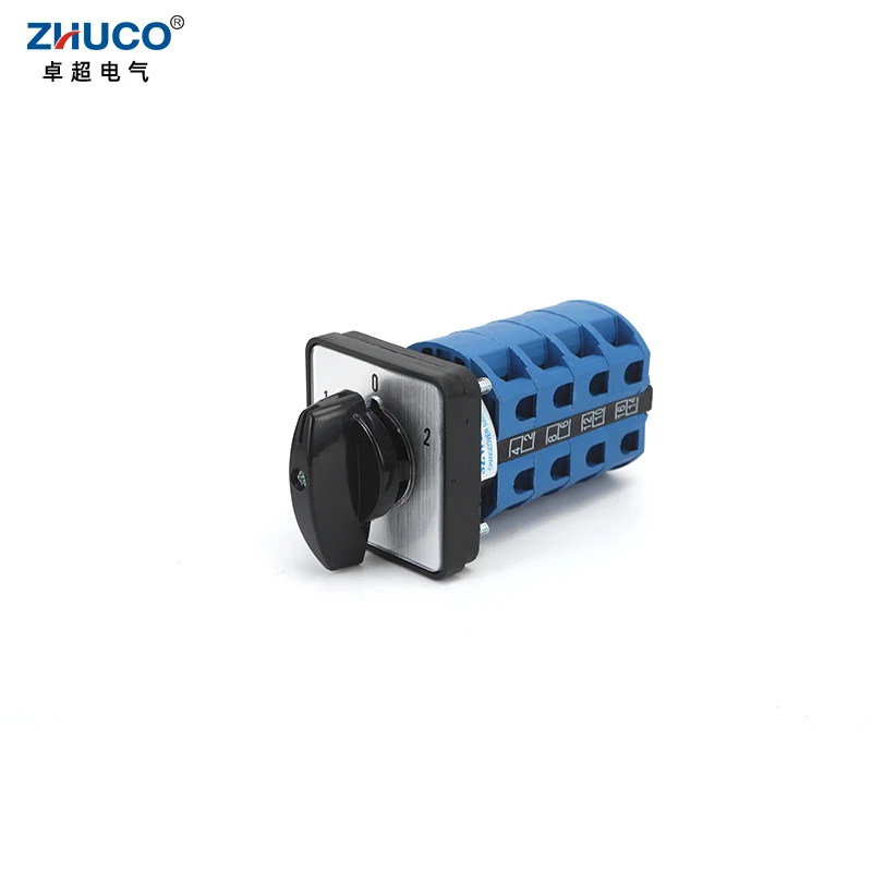 ZHUCO SZW26/LW26-25 Changeover Switch 3 Position 25A Silver contact Rotary Cam Universal Switch D101.1D202.2 D303.3 D404.4