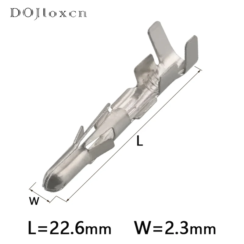 20/50/100/200/500 Pcs Auto Wiring Terminal For Elcetric G338 Crimp Loose Pins Loose Plug Socket DJ222C-2.3B DJ212C-2.3B