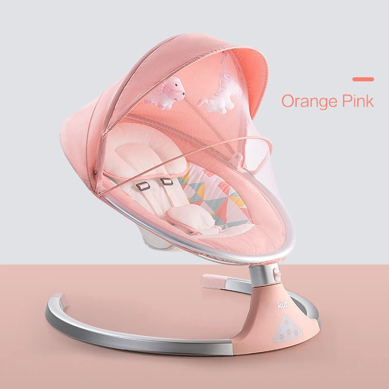 Baby Electric Rocking Chair Baby Bouncer Newborn Cradle  Music Bluetooth Newborn Rocker Swing Chair For 0-3 years old