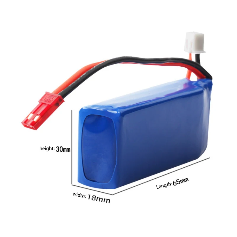 Baterai Lipo 7.4V 1200MAh untuk V262 V333 V353B V666 Q212 X6 H16 Suku Cadang RC Quadrocopter 723060 2S 7.4 Baterai Lipo