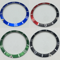 37.5mm Aluminum Alloy Watch Bezel Insert For Submariner Seiko SKX007/009/011 Series Replacement  Accessories 4 Colors Optional